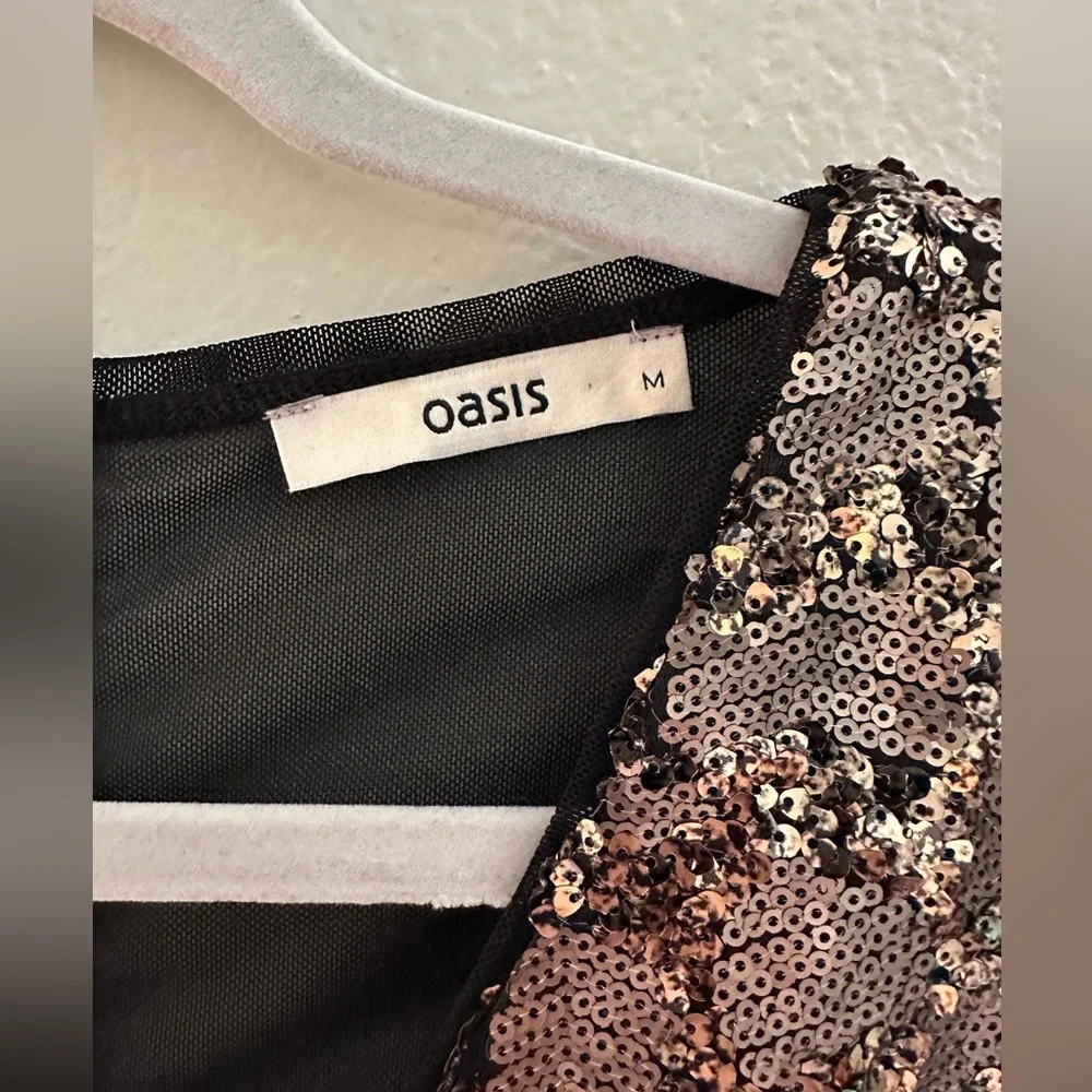 ASOS Gold Sequin Dress - Picture 3 of 11